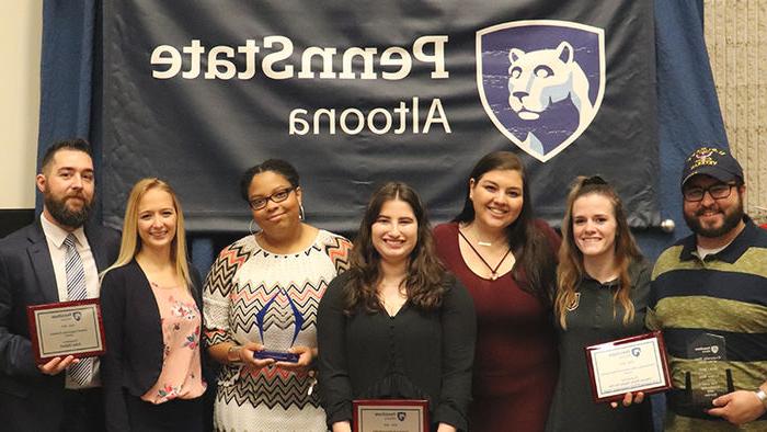 Students celebrate their achievements at the spring 2019 Student Awards Ceremony